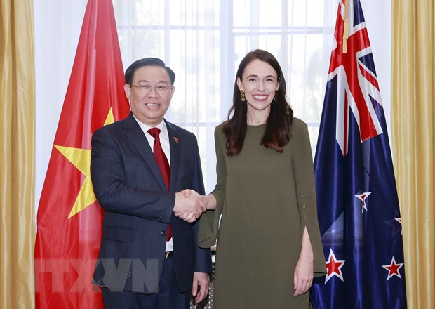 >Chủ tịch Quốc hội Vương Đình Huệ đề nghị New Zealand xem xét gỡ bỏ rào cản thương mại